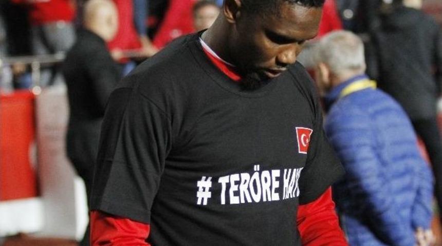 Antalyaspor&rsquo;da Eto&rsquo;o&rsquo;dan Beşiktaş Saldırısına Dua