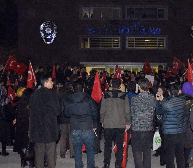 Kastamonu’da Terör Protesto Edildi