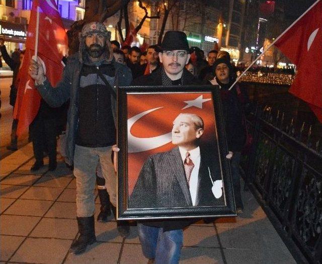 Kastamonu’da Terör Protesto Edildi