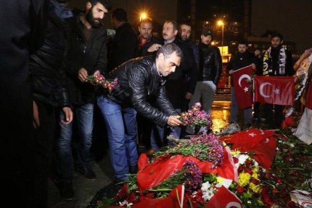 Taksi Ve Dolmuş Şoförleri, Terör Saldırısını Protesto Etti