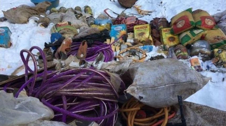 Tunceli’de Hainlerin Yaşam Alanları İmha Edildi