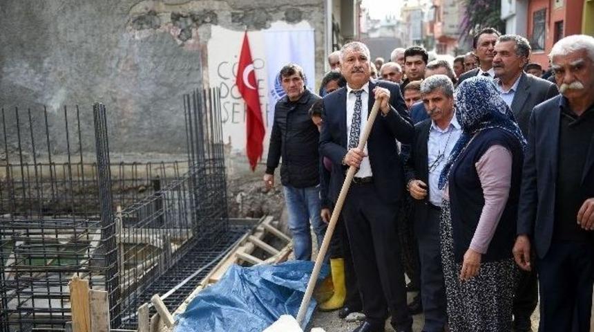 Dağlıoğlu K&uuml;lt&uuml;r Evi&rsquo;nin Temeli Atıldı