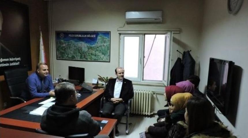 &Ouml;ğrencilerinden Polislere Moral Ziyareti