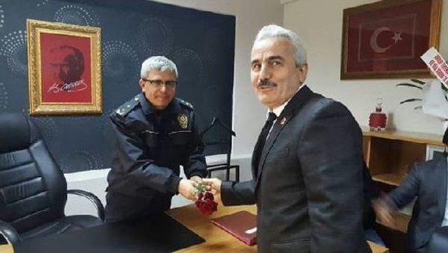 Samsun da Muhtarlardan &Ccedil;evik Kuvvet e Destek Ziyareti 1