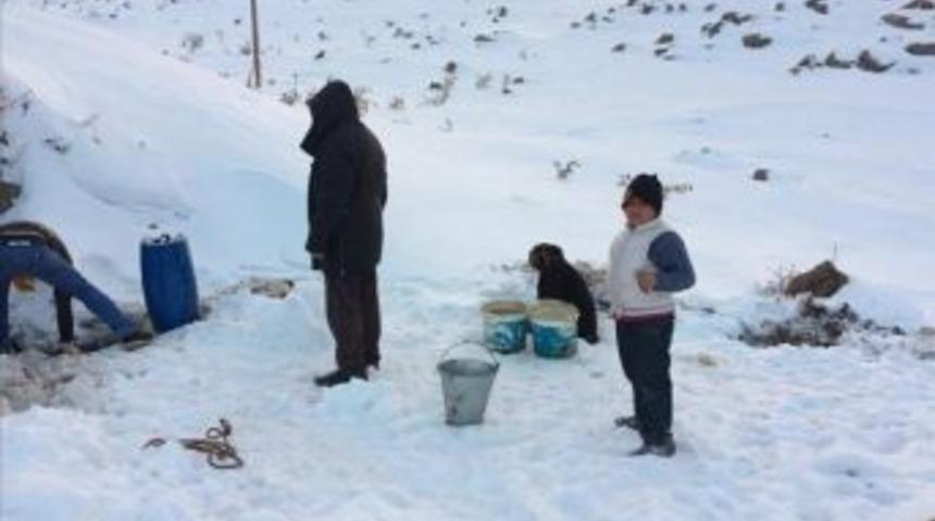Buz Altında Su Arıyorlar