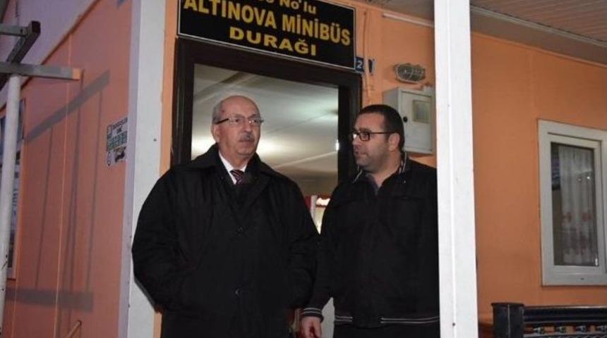 Başkan Albayrak, Altınova&rsquo;da Minib&uuml;s&ccedil;&uuml;lerle Buluştu