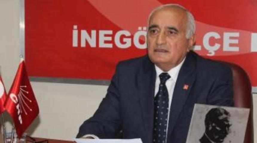 Yılmaz, Chp İneg&ouml;l İl&ccedil;e Başkanlığına Aday Oldu