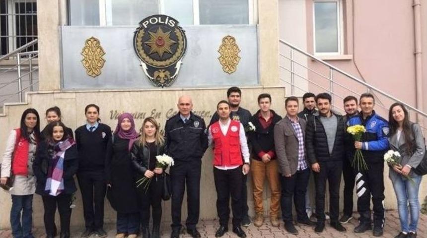 Fatsalı Gen&ccedil;lerden Polislere Taziye Ziyareti