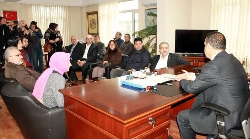 Ak Parti&rsquo;den Yalova Emniyet M&uuml;d&uuml;r&uuml;ne Taziye Ziyareti