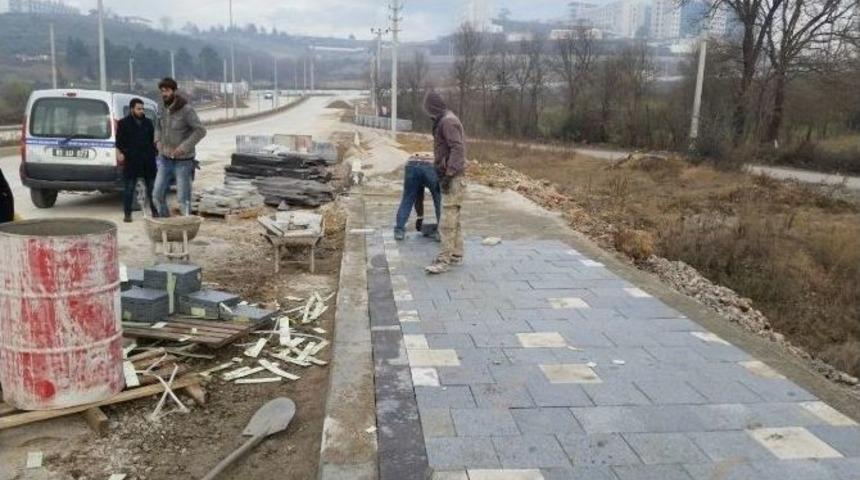 &Uuml;niversiteye Yaya Yolu Yapılıyor