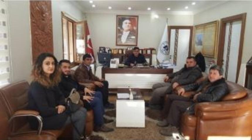 &Uuml;niversite &Ouml;ğrencilerinden Başkan Yal&ccedil;ın&rsquo;a Ziyaret