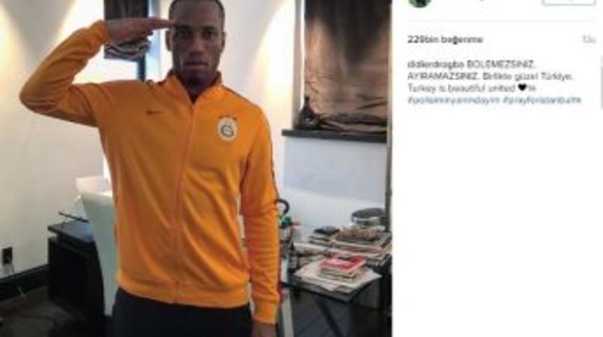 Drogba&rsquo;dan Ter&ouml;re Tepki