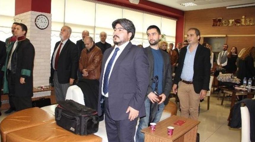 Mersin Barosu&rsquo;ndan İstanbul Şehitleri İ&ccedil;in Saygı Duruşu