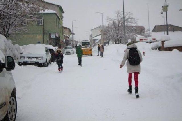 Bingöl Karlıova'da Okullar 2 Gün Tatil Edildi