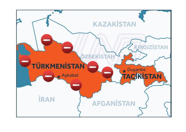 Türkmenistan, Tacikistan yüklerini 10 gündür sınırda bekletiyor