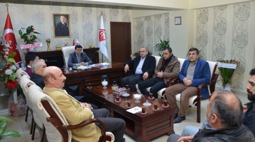 Başkan Erdemir&rsquo;den M&uuml;d&uuml;r Boz&ccedil;elik&rsquo;e Ziyaret