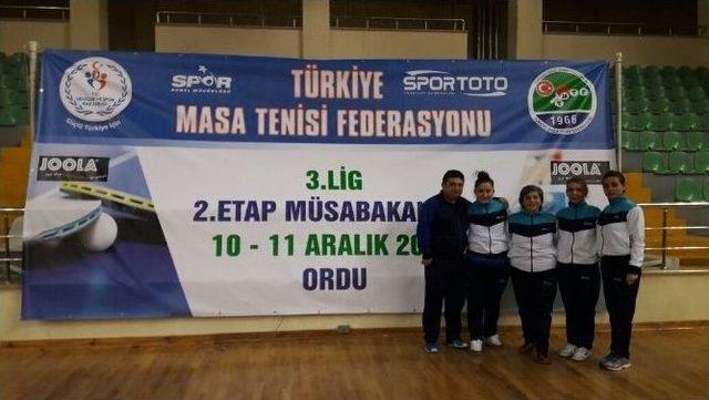 Salihli Belediyespor, Masa Tenisinde Lider