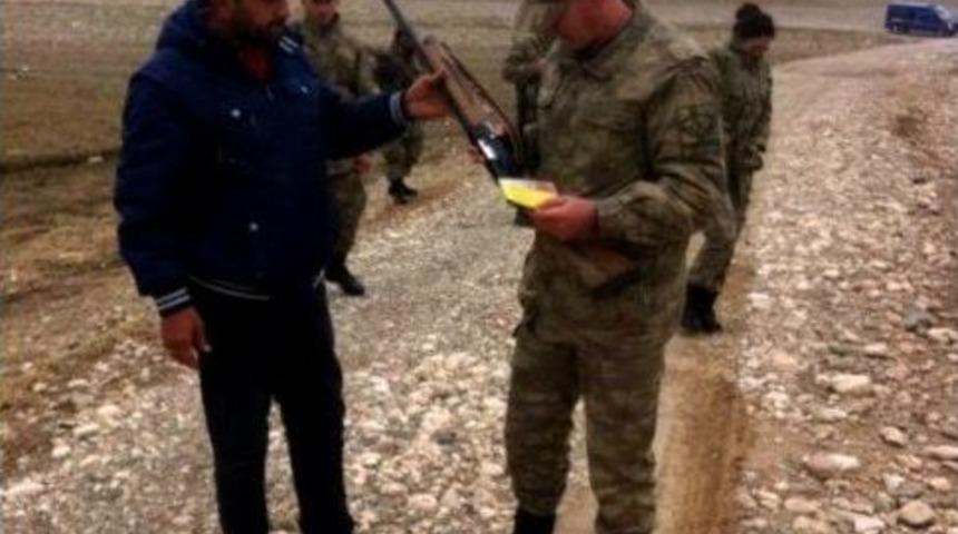 Jandarma Avcıları Denetledi