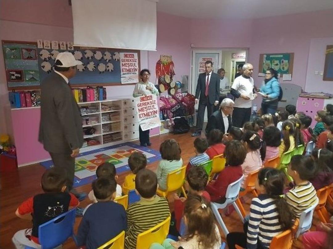 Minik &Ouml;ğrencilere 112 Anlatıldı