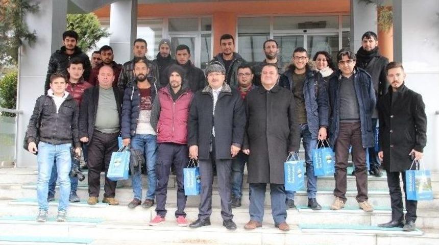 Başkan Samur, &Ccedil;alışmalarını Değerlendirdi