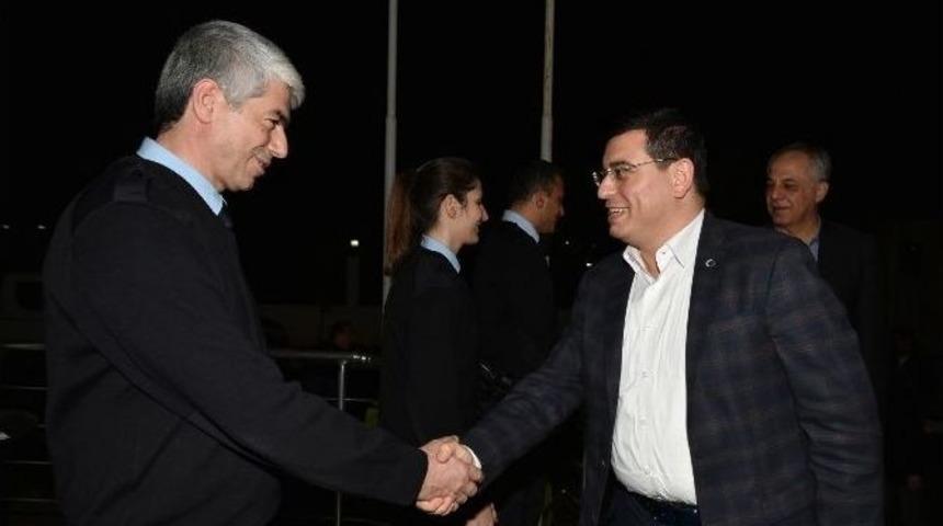 Başkan Tütüncü’den Polislere Ziyaret