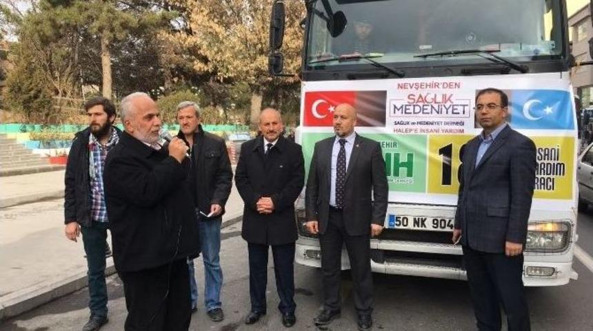 Nevşehir&rsquo;den Halep&rsquo;e 24 Ton Un G&ouml;nderildi