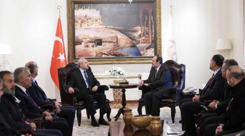 Kılı&ccedil;daroğlu'ndan Diyanet İşleri Başkanı G&ouml;rmez'e Ziyaret