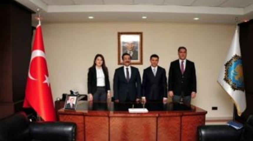 Başkan Atilla&rsquo;ya Ziyaretler S&uuml;r&uuml;yor