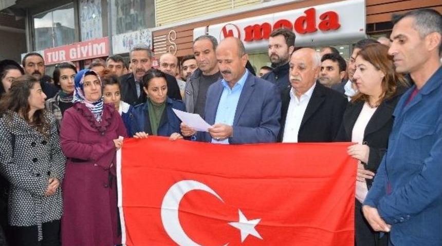 Şırnaklılardan Ter&ouml;re Tepki