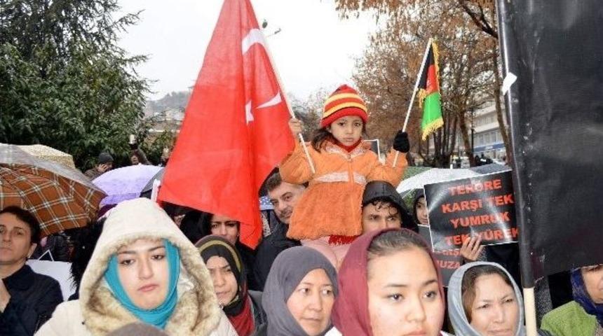 Kastamonu&rsquo;da Ter&ouml;r Protesto Edildi