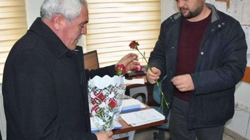 Eskil Belediye Başkanı Al&ccedil;ay&rsquo;dan Polislere Taziye Ziyareti