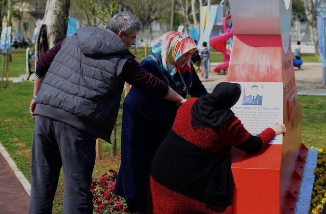 El-bab Şehidinin İsmi Yıldırım’da Yaşatılıyor