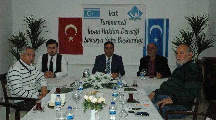 T&uuml;rkmeneli İnsan Hakları Derneğinden Kerk&uuml;k&rsquo;te Yaşanan Bayrak Krizine Tepki