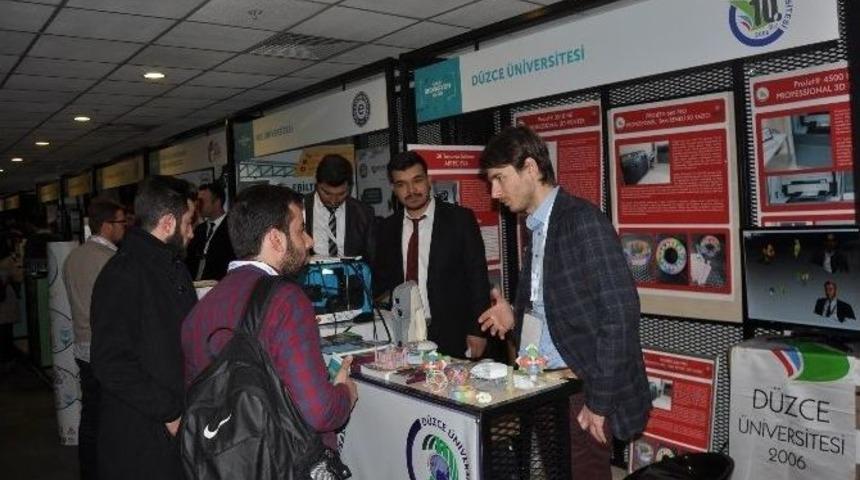 D&uuml;zce &Uuml;niversitesi T&uuml;rkiye İnovasyon Haftası Etkinlerine Katıldı