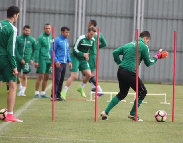 Bursaspor, Atiker Konya Maçı Provasını Yaptı