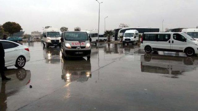 Kilis’Te, Minibüs Şoförlerinden Terör Protestosu