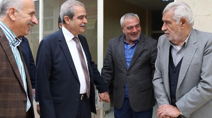 Başkan Demirkol Zahireciler Borsası Esnafından Evet İ&ccedil;in Destek İstedi