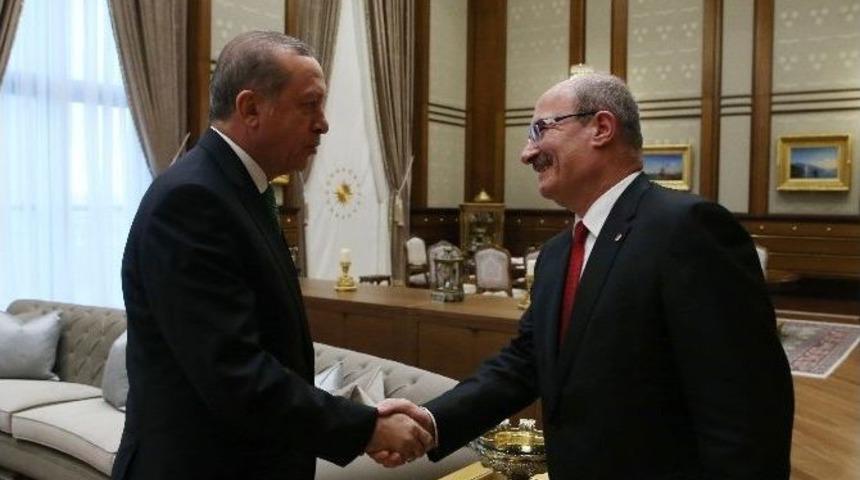 Cumhurbaşkanı Erdoğan Ato Başkanı Baran&rsquo;ı Kabul Etti