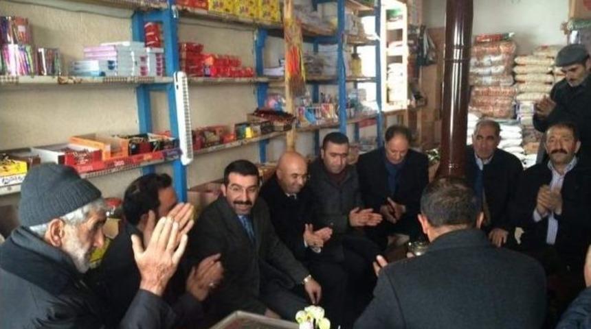 Başkan Adem &Ccedil;alkın K&ouml;ylerde