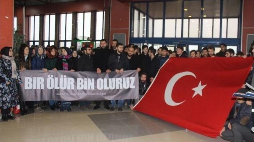 &Uuml;niversite &Ouml;ğrencilerinden Ter&ouml;re Tepki