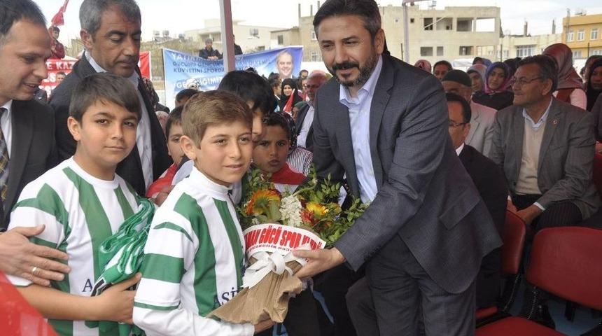 Kahta Spor Komplesinin Temeli Dualarla Atıldı