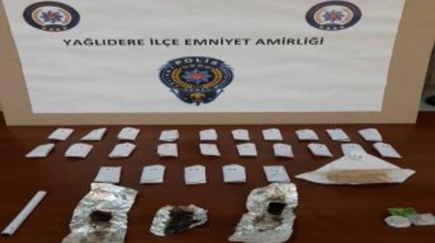 Giresun&rsquo;da Uyuşturucu Operasyonu