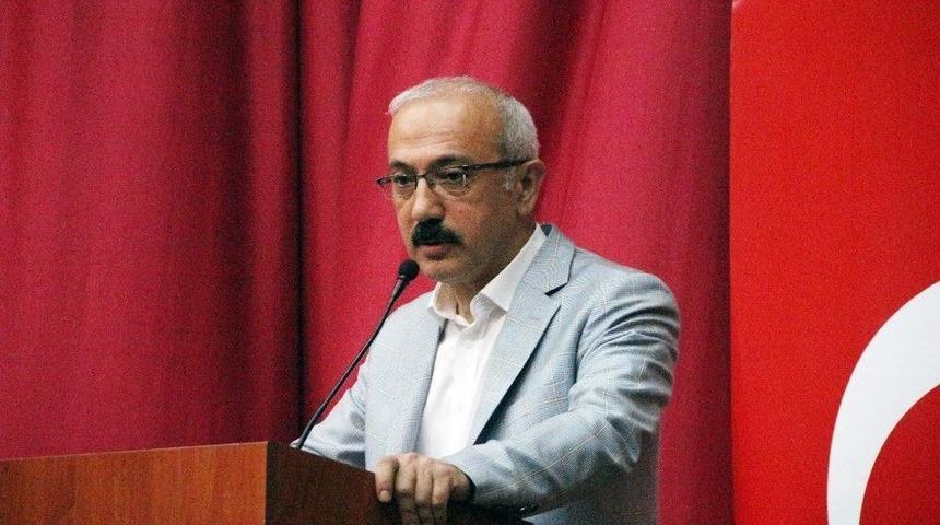 Bakan Elvan, Mersin&rsquo;de Muhtarlar Ve Stk Temsilcileri İle Buluştu