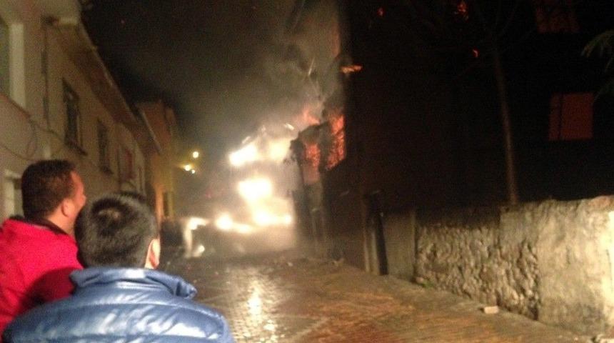 Osmaneli&rsquo;de Yangın Paniği