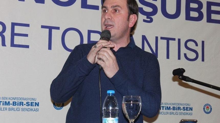 Hatay Eğitim-bir-sen Dayanışma Toplantısı Ger&ccedil;ekleşti