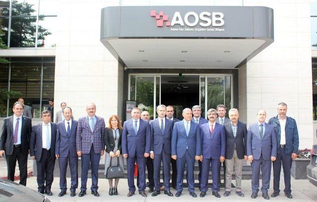 Sgk Başkanı Bağlı’dan Aosb’ye Ziyaret