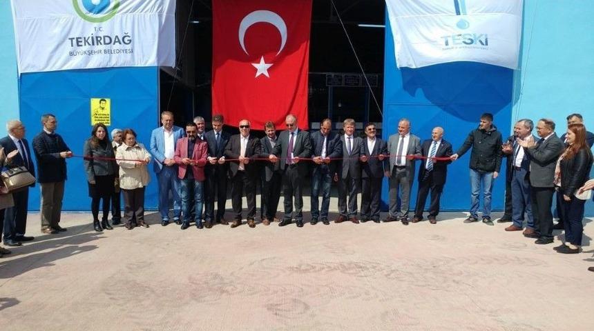 Marmaraereğlisi İ&ccedil;me Suyu Arıtma Tesisi A&ccedil;ıldı