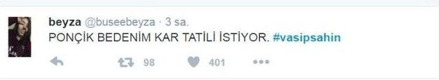 Öğrencilerden Vali Şahin’e Twitter’dan Kar Tatili Baskısı