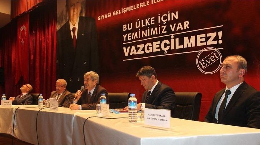 Mhp Genel Başkan Yardımcısı &Ccedil;etin: &ldquo;cumhuriyetimizin Teminatı Liderimiz Devlet Bah&ccedil;eli&rsquo;dir&rdquo;