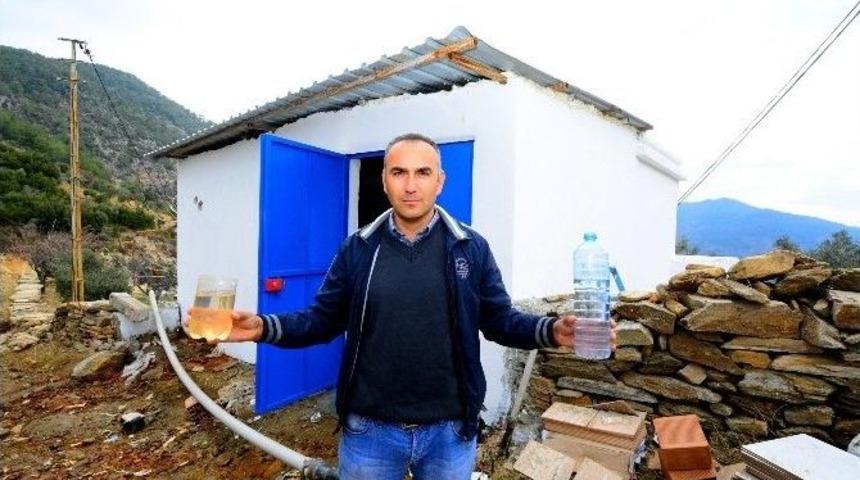 Ak&ccedil;alı Sakinleri Sağlıklı Suya Kavuştu